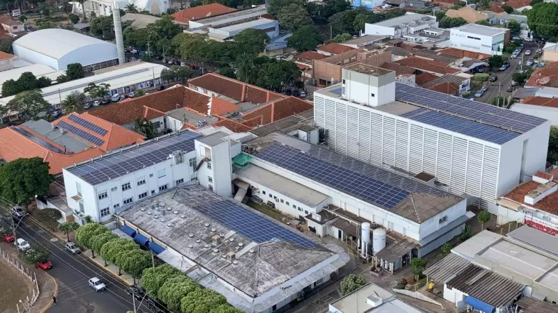 Fala Matao - Hospital de Matão inaugura sistema fotovoltaico