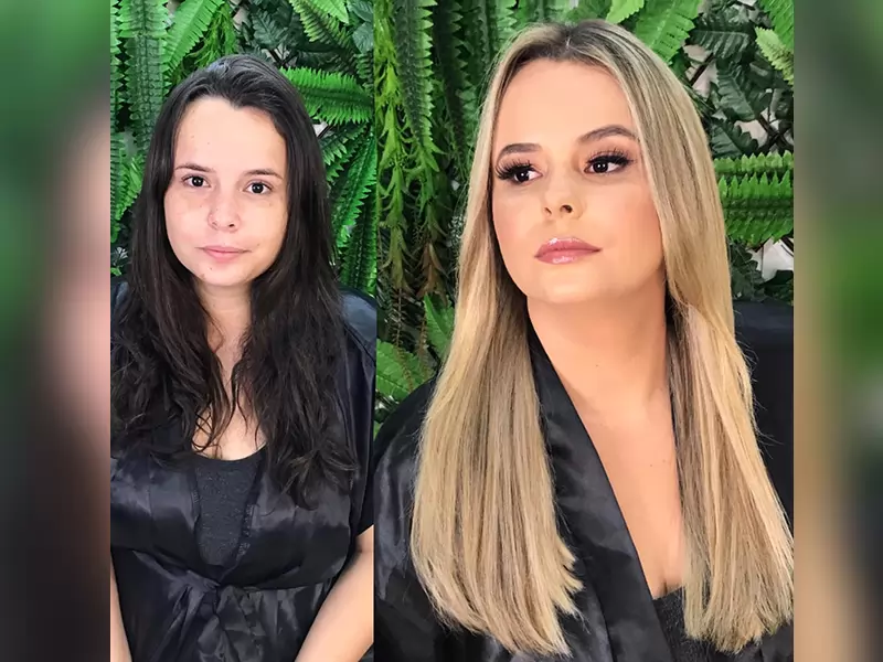 Fala Matao - VÍDEO - Confira mais uma incrível transformação do cabeleireiro e maquiador Romerio Monteiro
