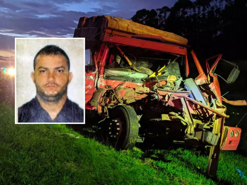 Fala Matao - Colisão entre caminhões deixa um morto na Washington Luís em São Carlos