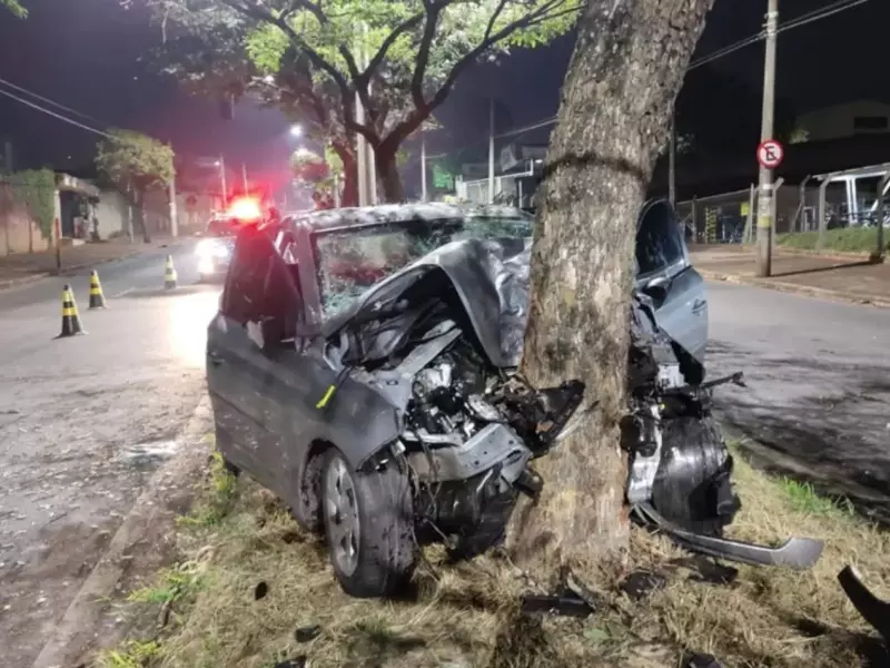 Fala Matao - Homem morre após colisão de carro em árvore em Araraquara
