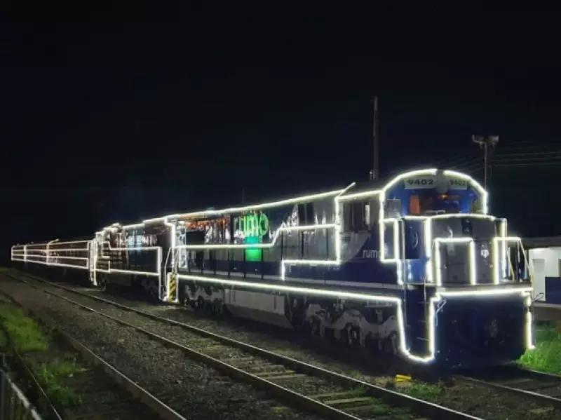 Fala Matao - Trem de Natal da Rumo passará em Matão no dia 9 de dezembro