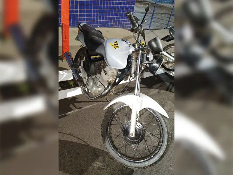 Fala Matao - Força Tática de Araraquara recupera motocicleta furtada em Matão