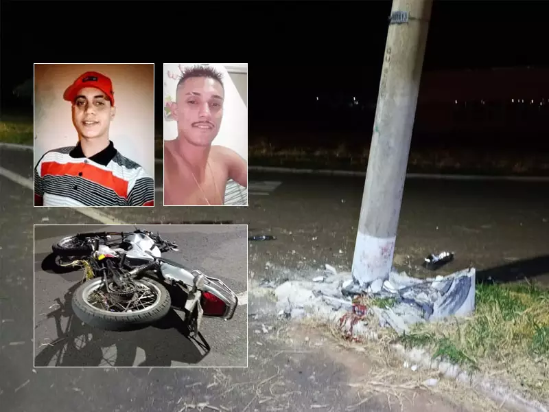 Fala Matao - Dois jovens morrem em acidente de moto em Matão