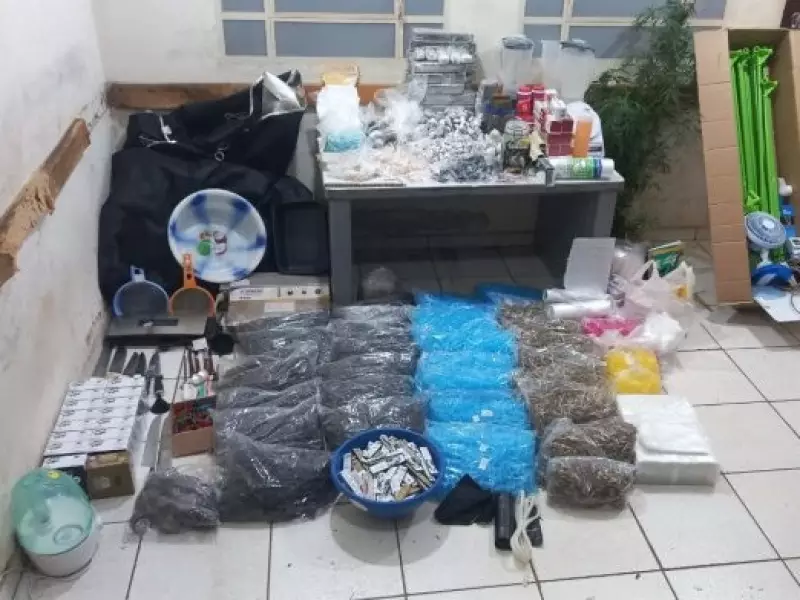 Fala Matao - PM apreende grande quantidade em drogas em Araraquara