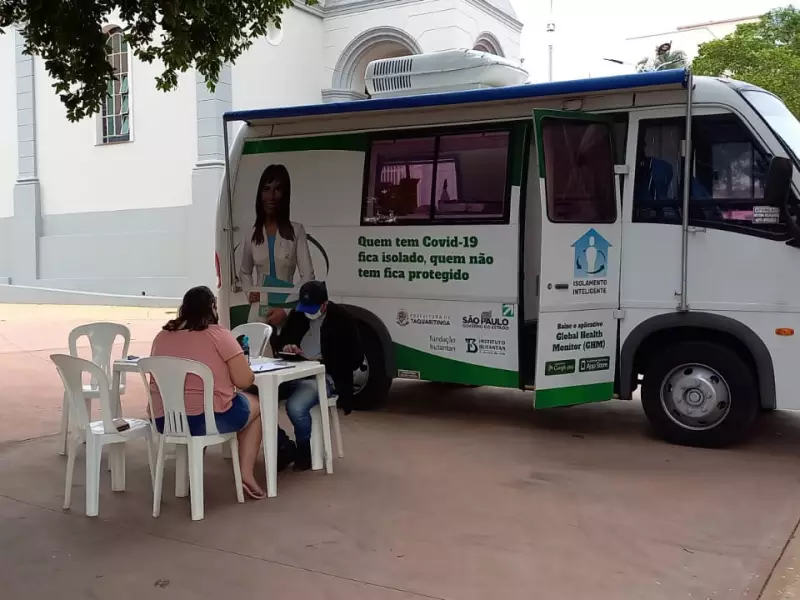 Fala Matao - Taquaritinga testa moradores sem sintomas da Covid-19 em quatro pontos da cidade