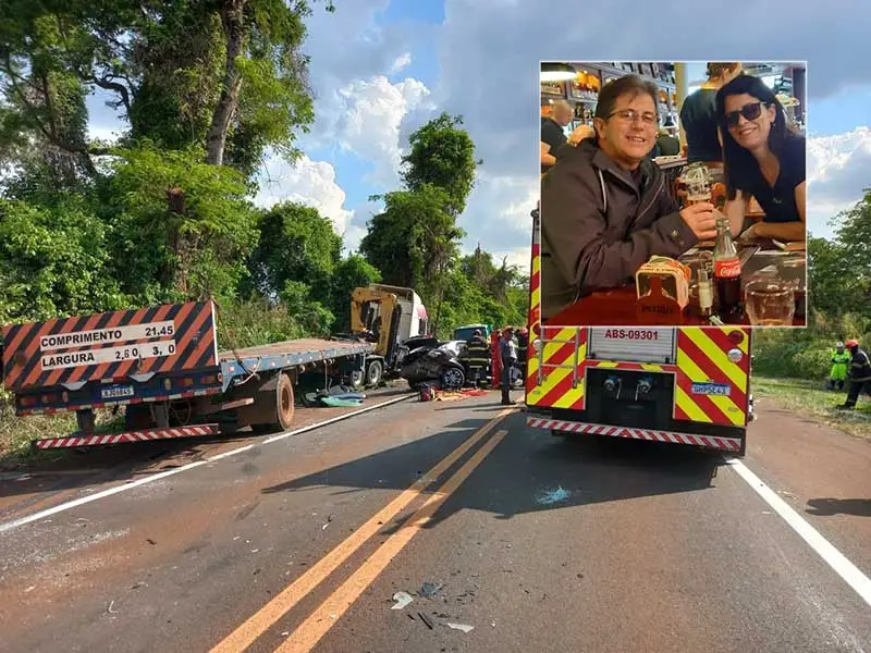 Fala Matao - Tragédia na SP-255: Casal morre em grave acidente envolvendo três veículos
