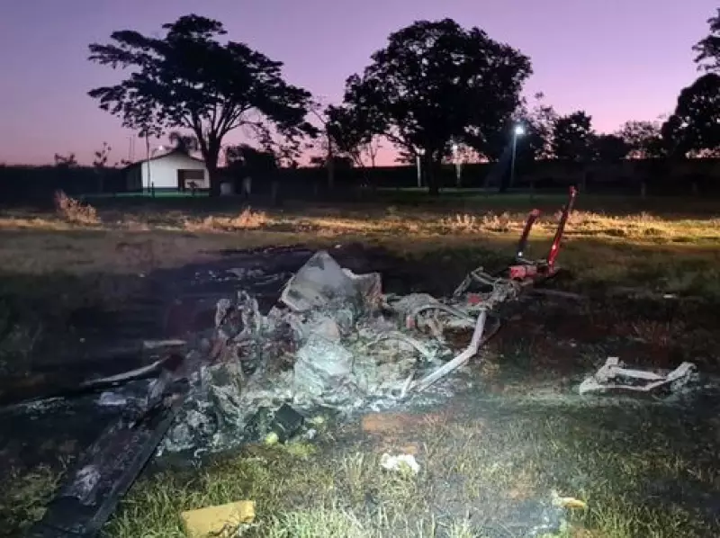 Fala Matao - Queda de helicóptero deixa dois mortos em São Carlos, diz Corpo de Bombeiros
