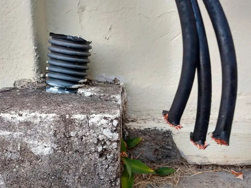 Fala Matao - Furto de fios de energia é registrado em chácara no Jardim Primavera