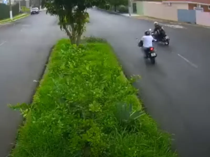 Fala Matão - VÍDEO - Homem morre em acidente envolvendo duas motos no Benassi
