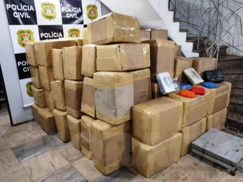 Fala Matao - Polícia Civil apreende cerca de 2,5 toneladas de maconha em Araraquara