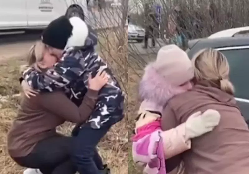 Fala Matao - Ucrânia: mãe chora ao reencontrar filhos entregues a estranha na guerra [vídeo]