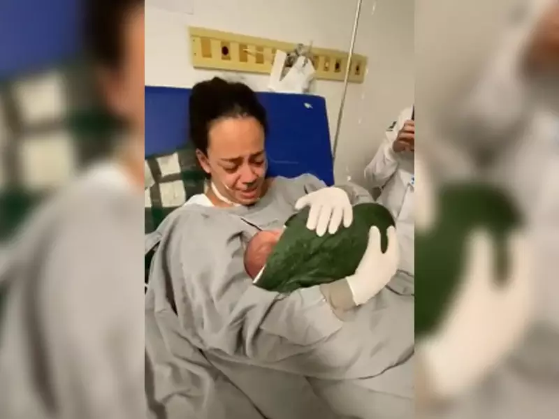 Fala Matao - Vídeo | Mãe encontra filho recém-nascido pela primeira vez após um mês intubada com Covid-19