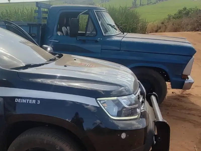Fala Matao - Caminhão furtado em São Manoel é recuperado pela Polícia Civil em Matão