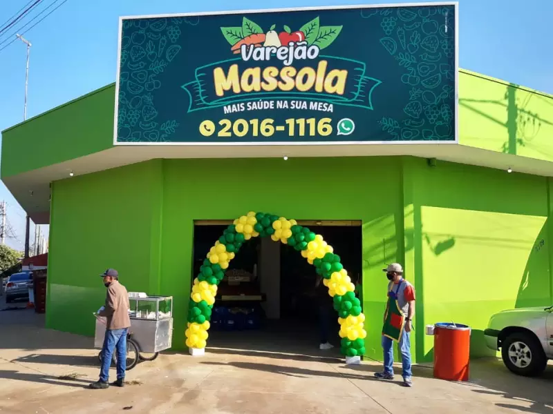 Fala Matao - Inaugurado o Varejão Massola no Parque Laranjeiras em Matão 