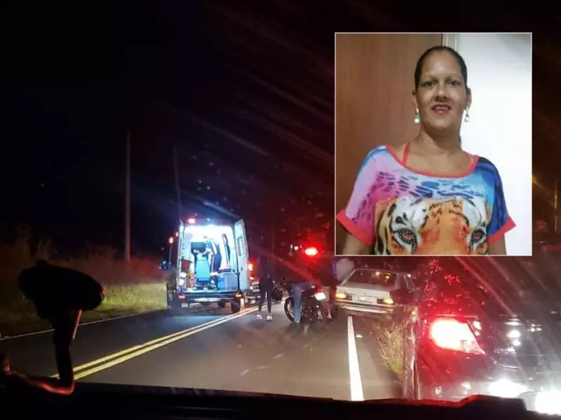 Fala Matao - Acidente de moto na Rodovia do Trabalhador tira a vida de mulher de 46 anos