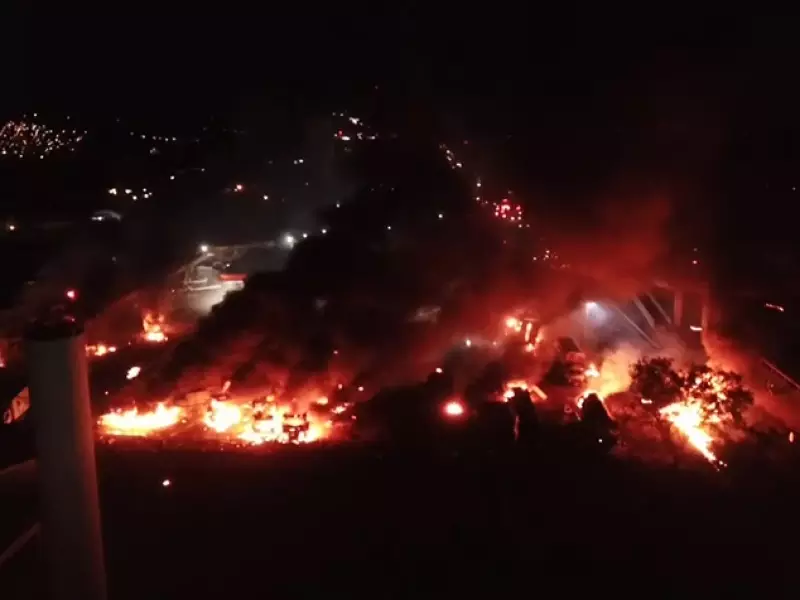Fala Matao - Caminhão explode em posto de combustíveis em Rio Claro de deixa vários feridos