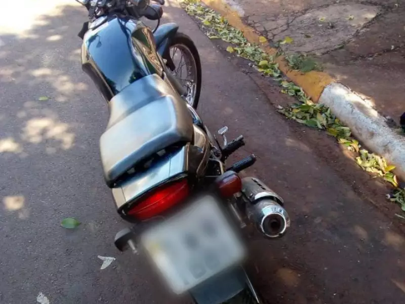 Fala Matao - Proprietário de oficina mecânica aciona PM após localizar motocicleta furtada dentro da empresa